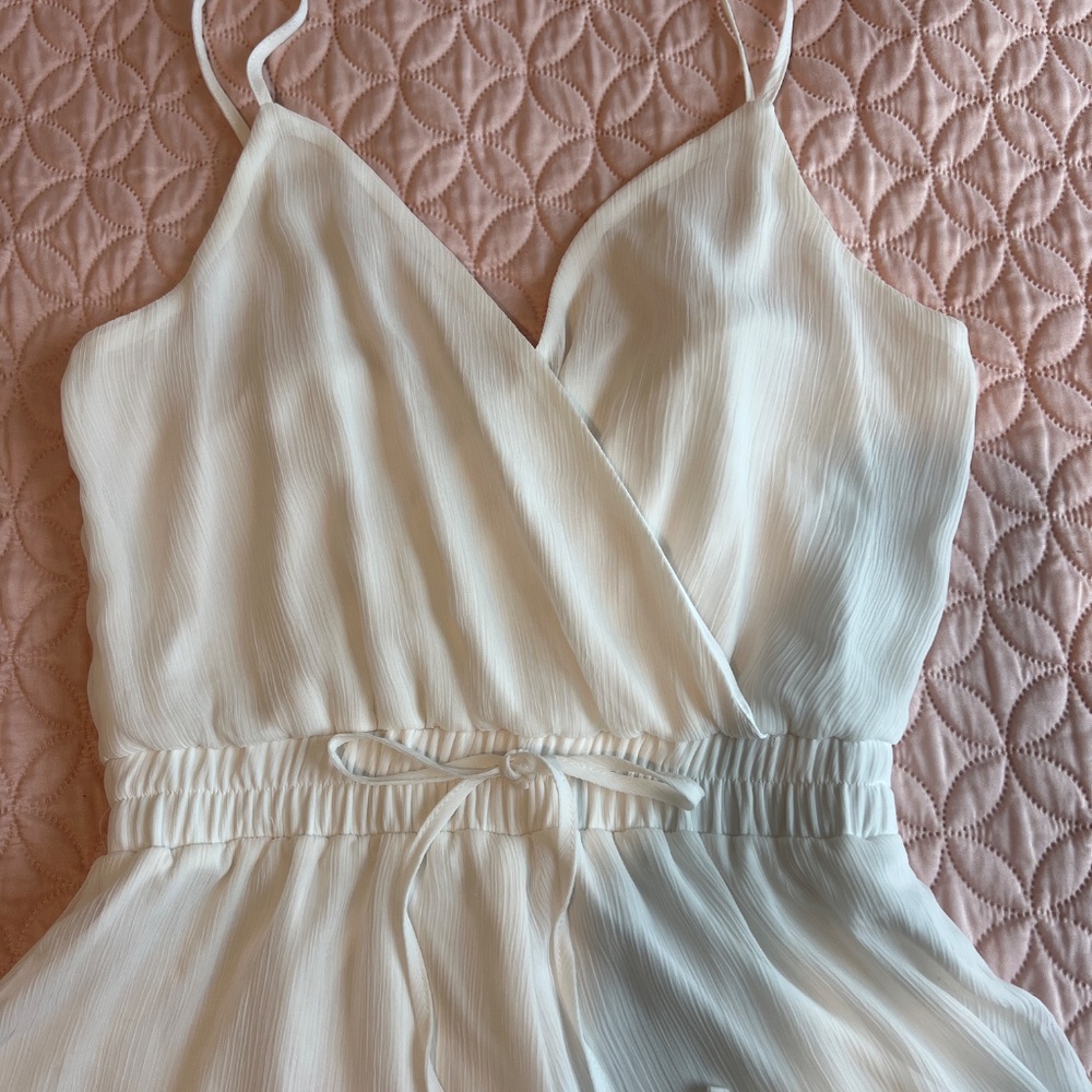 White Romper - Picture 3 of 3